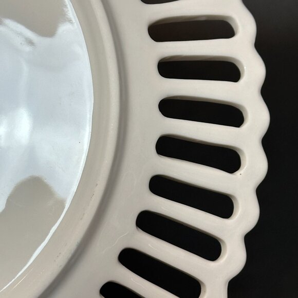 NEW Ralph Lauren RLL White 12" Pavillion China Serving Platter Plate - Picture 8 of 16